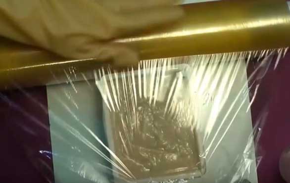 sabonete artesanal filme transparente
